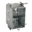 2-1/2" Deep Non-Gangable Switch Box w/ 1/2" Knockouts, NM Cable Clamps (C-5) & Slanted Nails