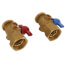 TruFLOW Manifold Supply and Return Ball Valves, Set of 2 (Without Filter & Temp. Gauge)