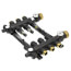 3-Loop EP Radiant Heat Manifold Assembly w/ Flow Meters