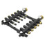 5-Loop EP Radiant Heat Manifold Assembly w/ Flow Meters