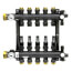 5-Loop EP Radiant Heat Manifold Assembly w/ Flow Meters