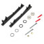 7-Loop EP Radiant Heat Manifold Assembly w/ Flow Meters