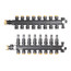8-Loop EP Radiant Heat Manifold Assembly w/ Flow Meters