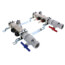 2-Loop 1" Stainless Steel Radiant Heat Manifold Assembly w/ Flow Meter