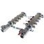 4-Loop 1-1/4" Stainless Steel Radiant Heat Manifold Assembly w/ Flow Meter