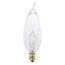25 Watt CA8 Incandescent Bulb - Clear - 2500 Average rated hours - 210 Lumens - Candelabra base - 130 Volt (60 Pack)