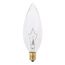 25 Watt BA9 1/2 Incandescent Bulb - Clear - 2500 Average rated hours - 193 Lumens - Candelabra base - 130 Volt (60 Pack)