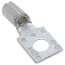 #5 Stud Non-Insulated Rectangular Copper Ring Terminal, 22-18 AWG