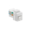Home 5e, Snap-in Jack, T568a/b Wiring (White)