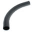 1-1/2" PVC elbow for 1" PEX bend support