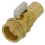 Ball Valve, R25 Thread x 3/4" Copper Adapter