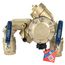 2" 825YA-QT-FS Quarter Turn Reduced Pressure Zone Assembly w/ Angle Union Connections and Flood Sensor