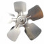 7" Aluminum 5 Blade CCW, 1/4" Bore, Hub on Intake Fan Blade