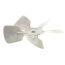 8" Aluminum, 5-Blade, CCW Fan Blade (1/4" Bore)