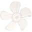 5-9/16" Plastic 5 Blade CCW Fan Blade, 3/16" Bore