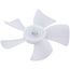 5" Plastic 5 Blade CW Fan Blade, 3/16" Bore
