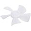 5" Plastic 5 Blade CW Fan Blade, 3/16" Bore
