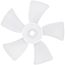5" Plastic 5 Blade CW Fan Blade, 5/16" Bore