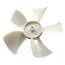 6-1/2" Plastic 5 Blade CW Fan Blade, 1/4" Bore