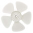 6-5/8" Plastic 5 Blade CW Fan Blade, 7/32" Bore (12 Pitch)