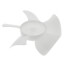 8" Plastic 5 Blade CW Fan Blade, 5/16" Bore