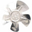 8-3/4" Aluminum 5 Blade CCW Hubless Fan Blade