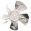 10" Aluminum 5 Blade CCW Hubless Fan Blade