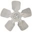9" Aluminum 5 Blade CW Fan Blade (w/o Hub)
