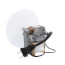 4-9/16" Plastic Blower Wheel and Fan Blade, 7/32" Bore