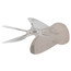 12" Aluminum 5 Blade CW Fan Blade, 5/16" Bore (w/ Hub)