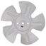 5-1/2" Aluminum, 5-Blade, CW Fan Blade (1/4" Bore)
