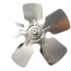 5-1/2" Aluminum 5 Blade CCW Fan Blade, 5/16" Bore (w/ Hub)