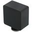 Matte Black Drop Elbow, A721BL