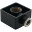 Matte Black Drop Elbow, A721BL