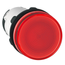 Harmony XB7 Monolithic Pilot Light w/ Plain Lens for BA9s Bulbs - Red (250V)