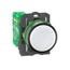 Harmony XB5R Wireless Push Button with Transmitter, Spring Return, w/o Battery, Plastic - White