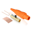 16 Series Plug, Female, 190A Max, 600V Double Set Screw Termination, #6-#2 Cable Range (Orange)