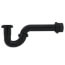 1-1/2" Black P-Trap w/ Threaded ABS Adapter (Bagged)