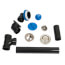 True Blue ABS Full Kit w/ Uni-Lift Stopper, Test Kit & Finished Drain Spud (Brushed Nickel)