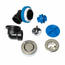 True Blue ABS Bath Waste Half Kit w/ Push n' Pull Stopper & Test Kit (Chrome)