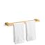 Honesty 24" Double Towel Bar (Vibrant Brushed Moderne Brass), K-26643-2MB