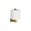 Parallel Pivoting Toilet Paper Holder (Vibrant Brushed Moderne Brass), K-23528-2MB