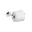 Occasion Pivoting Toilet Paper Holder (Matte Black w/ Brushed Moderne Brass), K-27065-BMB