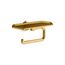 Occasion Toilet Paper Holder w/ Tray (Vibrant Brushed Moderne Brass), K-27128-2MB
