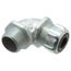 3/4 NPT Iron 0.375 to 0.5" Liquidtight 90-Degree Elbow Strain Relief Cord Grip , 2272