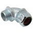3/4 NPT Iron 0.5 to 0.625" Liquidtight 90-Degree Elbow Strain Relief Cord Grip , 2273
