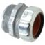 12" Zinc .375 to 1.625" Liquidtight Straight Strain Relief Cord Grip, 2574-TB