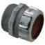 2 NPT Zinc 1.625 to 1.875" Liquidtight Straight Strain Relief Cord Grip, 3-1/2" OAL, 2575