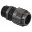 3/4" Non Metallic 0.125 to 0.375" Liquidtight Straight Strain Relief Cord Grip, 2930NM