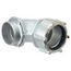 2" 90-Degree Non-Insulated Malleable Iron Liquid Tight Fitting, 5257